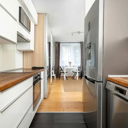 Bright In Cracow Center With Desk Close To The Park By Renters Apartment Krakow