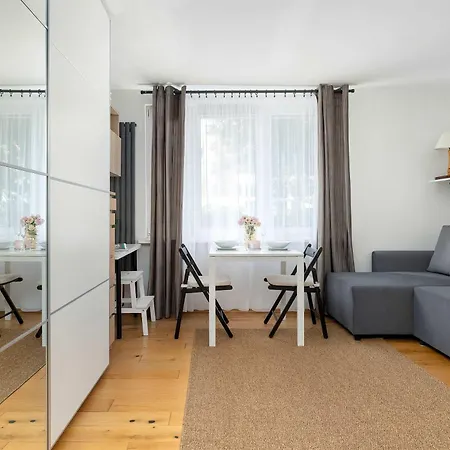 Bright In Cracow Center With Desk Close To The Park By Renters * Krakow